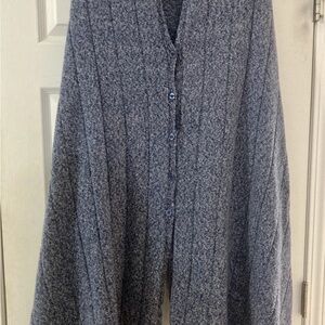 LuLaRoe Mimi shawl blue